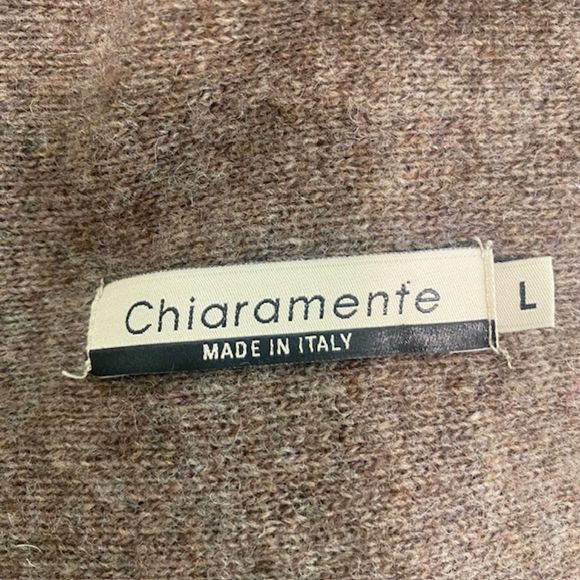 Beautiful Chiaramente Wool Blend Sweater Sz L Made in Italy - Picture 8 of 12